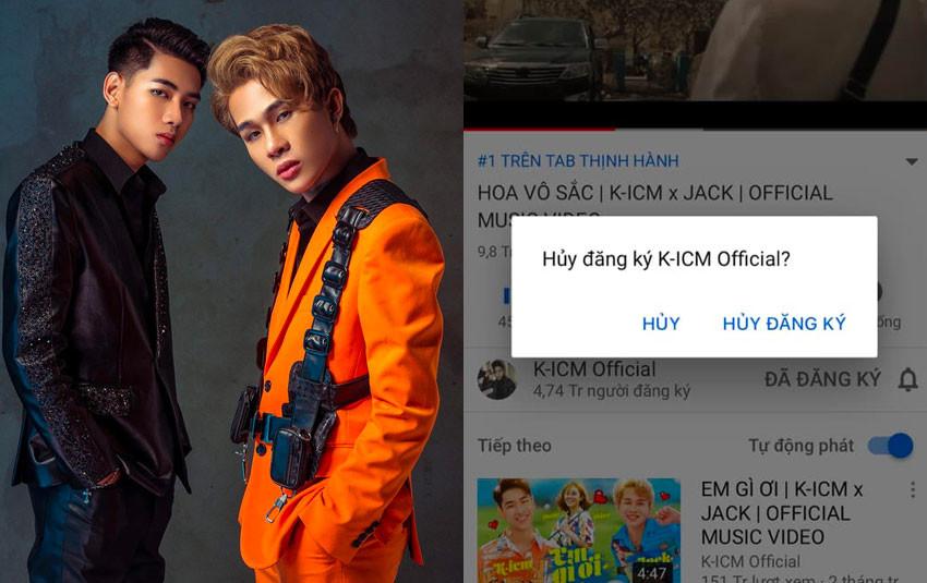 K-ICM thiệt hại nặng sau ồn ào với Jack: Chỉ 3 ngày mà kênh Youtube bay 180.000 followers, MV mới nhận dislike thê thảm-3