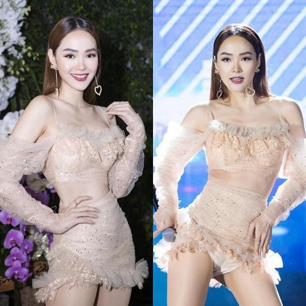 Sự cố váy áo của người đẹp Việt 2019: Người lộ ngực, người mặc như không-5