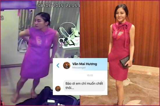 Văn Mai Hương sau khi bị lộ clip nóng tại nhà riêng: 'Em chỉ muốn chết thôi'