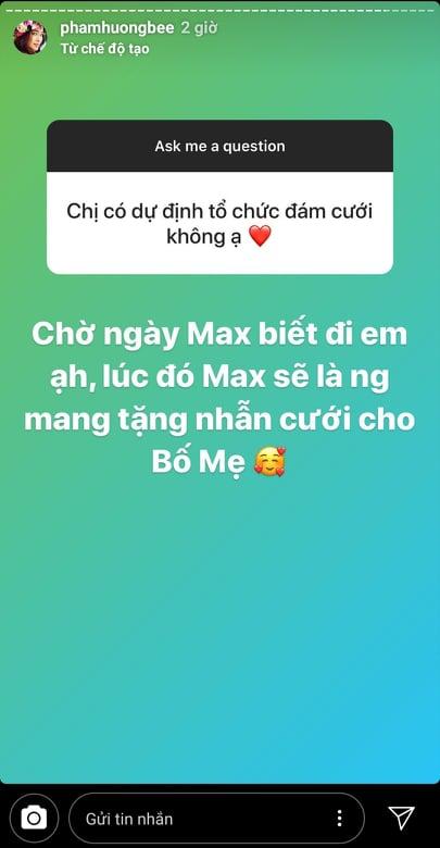 Sau thông báo sinh con đầu lòng, Phạm Hương tiếp tục rò rỉ ngày cưới bạn trai đại gia-2