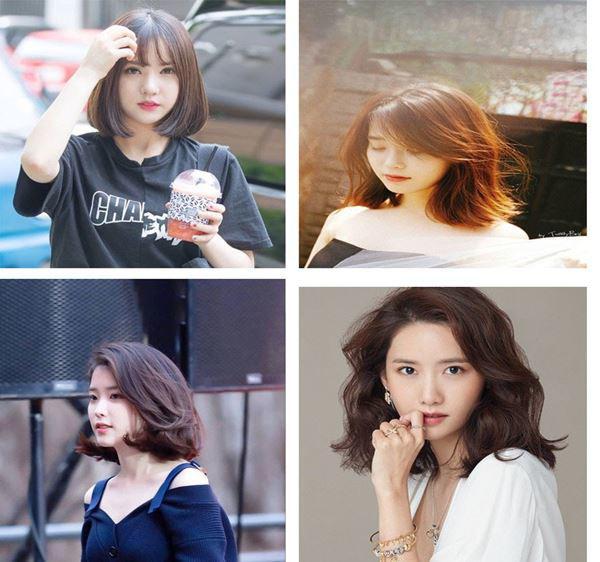Tóc ngắn ngang vai đẹp, trẻ trung dẫn đầu xu hướng tóc năm 2020-19