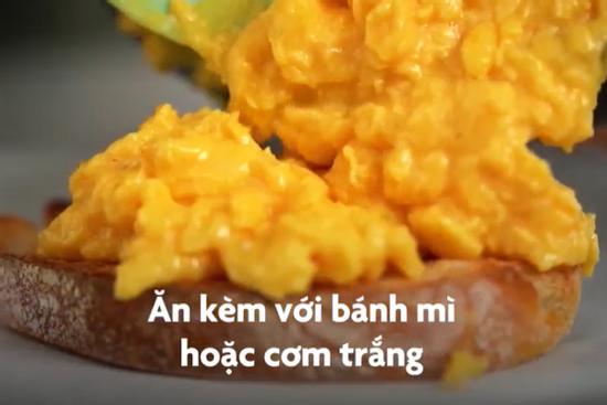 Kỹ thuật chưng trứng mềm mịn như tan trong miệng