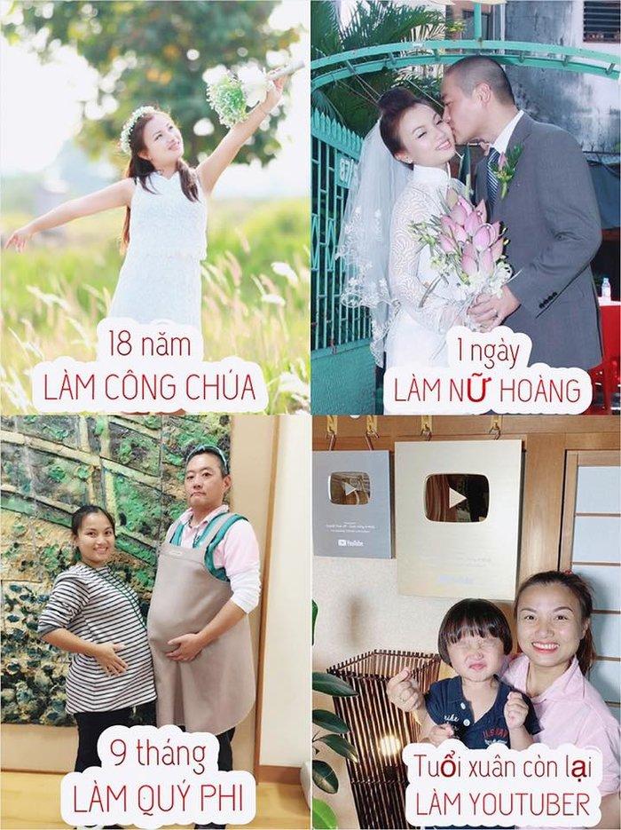 Đăng ảnh thời con gái, Quỳnh Trần JP khiến dân mạng trầm trồ: Mẹ Sa xinh như công chúa-3