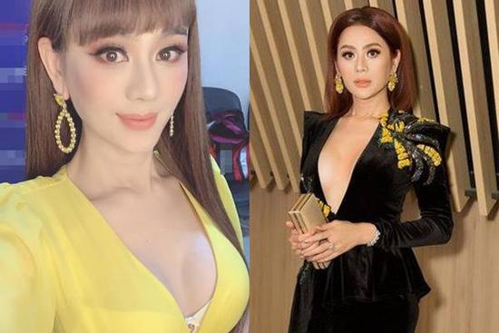 Diện áo trễ sâu để lộ cả nội y, Lâm Khánh Chi vẫn bình yên thoát mác kém duyên