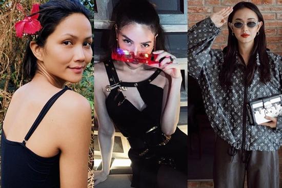 Sao Việt 'lên đồ' đầu năm 2020: H’Hen Niê giản dị chân chất, Đỗ Mỹ Linh đầy ắp hàng hiệu