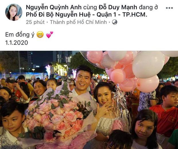 Vừa cầu hôn Quỳnh Anh, Đỗ Duy Mạnh đã có động thái mới trên mạng xã hội-2