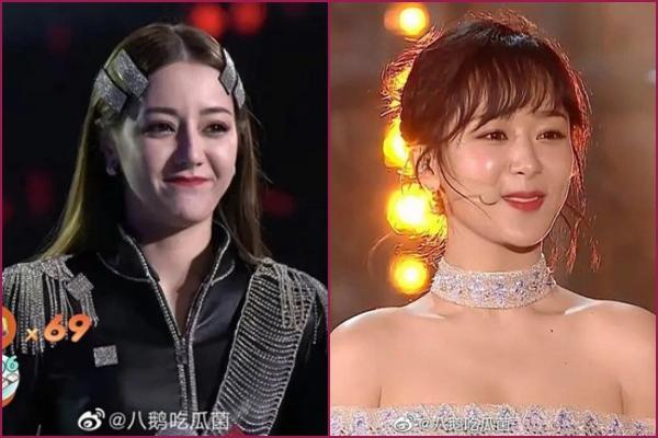 Nhan sắc đỉnh cao nhưng Địch Lệ Nhiệt Ba vẫn mất điểm vì vùng nách nhăn nheo, xỉn màu-12