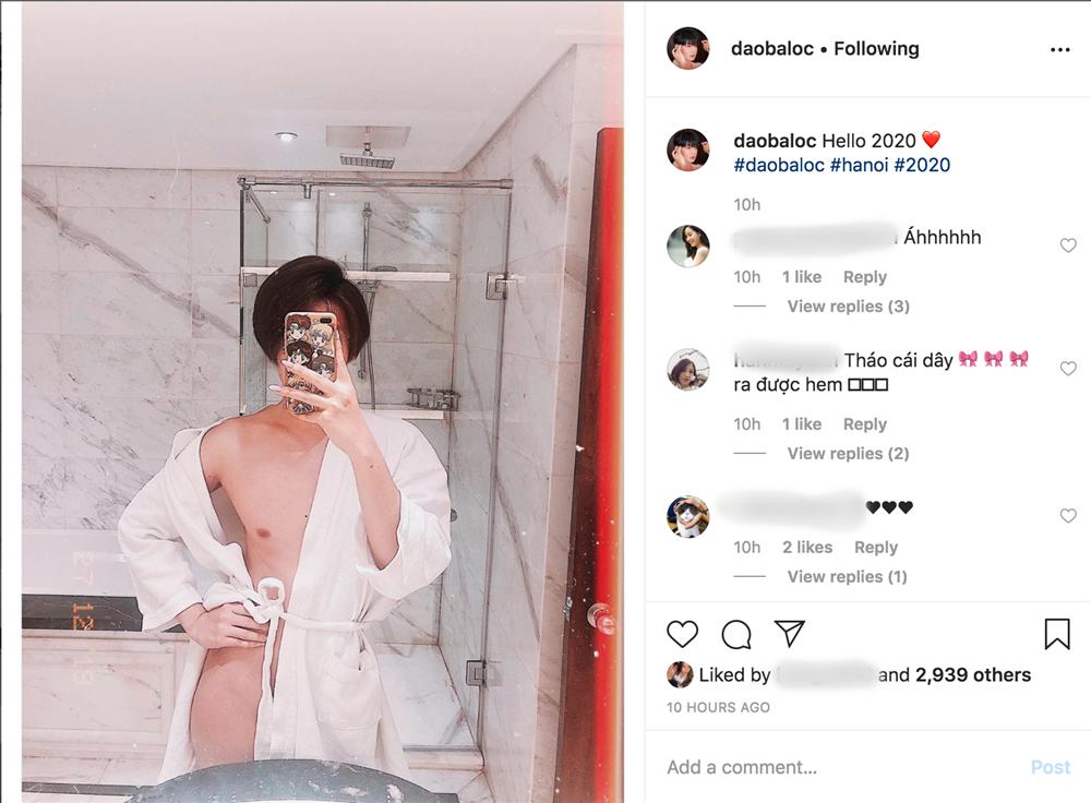 Cả năm đăng đầy ảnh nude, Đào Bá Lộc chào 2020 với phong cách nhức nhối không kém-1