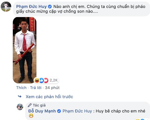Vừa cầu hôn bạn gái, Đỗ Duy Mạnh đã hé lộ ngày cưới còn nhanh miệng đề nghị Đức Huy bê tráp hộ-2