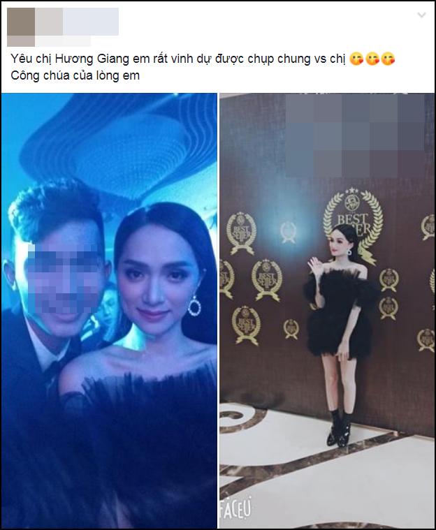 Hương Giang vừa lùn vừa trắng bệch khiến người xem sợ hãi trong bức ảnh fan chụp-1