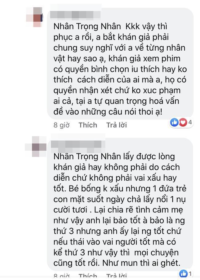 3 diễn viên nam Hoa hồng trên ngực trái mắng khán giả: Đám ăn tàn ấu trĩ, không biết vận não-4