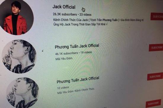 ‘Đục nước béo cò’, hàng loạt tài khoản Facebook và kênh YouTube giả mạo Jack trục lợi