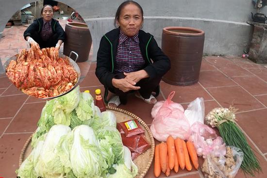Làm kim chi nhưng thiếu nguyên liệu quan trọng, bà Tân Vlog tự nghĩ cách 'chữa cháy' sáng tạo