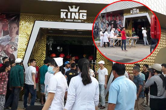 Nóng: Sập vũ trường King Club ở TP. Bà Rịa - Vũng Tàu, nhiều người thương vong