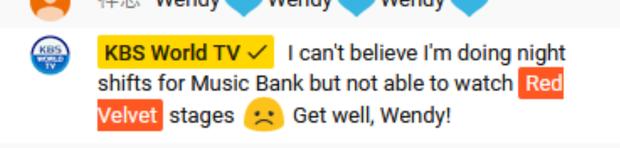 Red Velvet vượt IU, giành cúp đầu tiên của thập kỷ nhưng bị kênh KBS giật spotlight vì bày tỏ nhung nhớ với Wendy-4