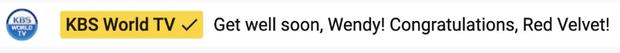 Red Velvet vượt IU, giành cúp đầu tiên của thập kỷ nhưng bị kênh KBS giật spotlight vì bày tỏ nhung nhớ với Wendy-5
