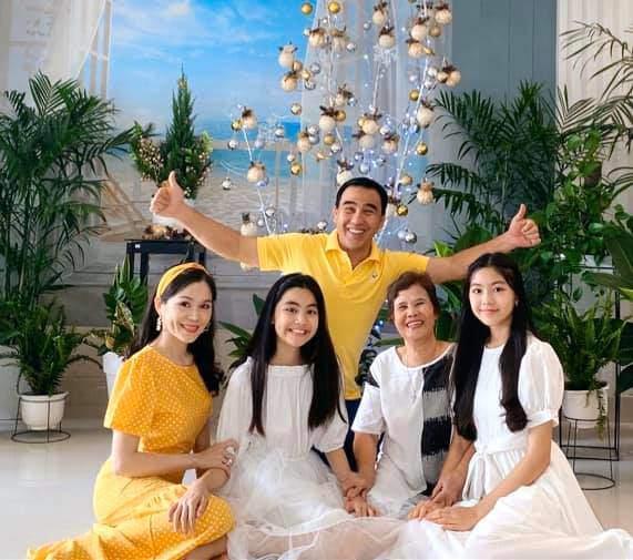 Dự đám cưới, 2 con gái Quyền Linh chiếm spotlight vì xinh hơn cả cô dâu-3