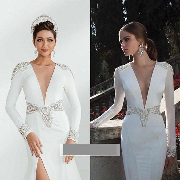 Khổ như HHen Niê đẹp ngời ngời mà vẫn dính án váy đạo nhái nhiều nhất Vbiz năm 2019-8