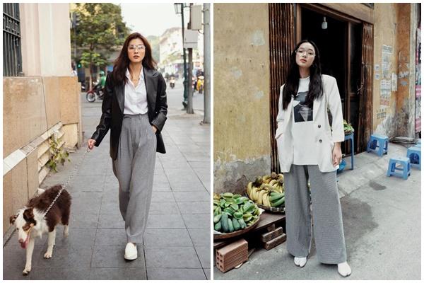 Cùng một chiếc quần nhưng Hà Tăng mix đồ đẳng cấp hơn hẳn Châu Bùi-7