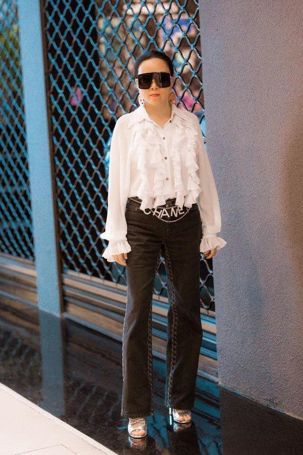 Phượng Chanel lại tự dìm hàng vì yêu thích trang phục lùng bùng như chú hề-9