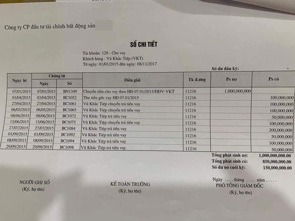 Vũ Khắc Tiệp lộ nguyên bộ ảnh ngồi đồn công an, bị tung hợp đồng vay nợ tiền tỷ-11