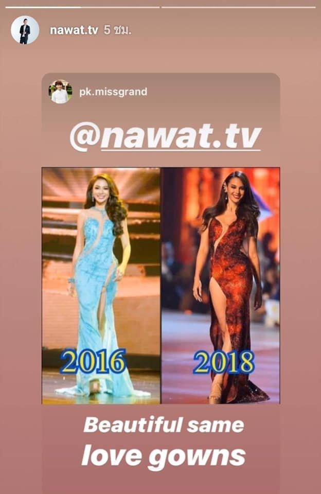 Cha đẻ Miss Grand ám chỉ váy núi lửa phun trào của Catriona Gray đạo nhái ý tưởng-1