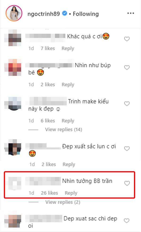 Xuất hiện với vẻ ngoài khác lạ, Ngọc Trinh khiến fans nhầm lẫn với thánh giả gái BB Trần-2