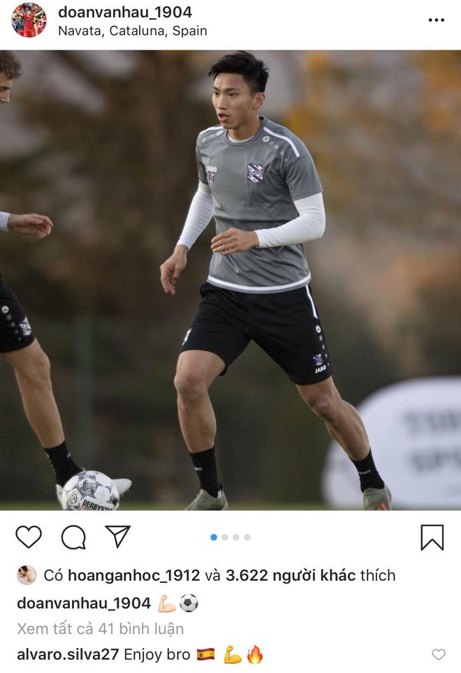 Văn Hậu được tuyển thủ Philippines, CĐV Thái hỏi thăm trên mạng xã hội-1