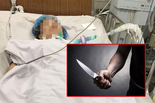 Clip: Sợ hãi nhìn cảnh người đàn ông vung dao chém liên tiếp vào người phụ nữ chở con nhỏ ở Thái Nguyên-4