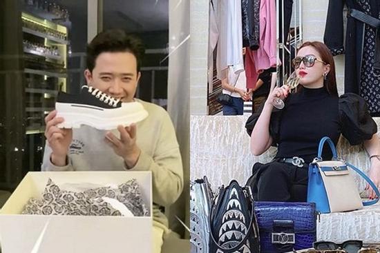 Dàn sao Việt đua nhau ‘đập hộp’, khoe hàng hiệu đầu năm 2020