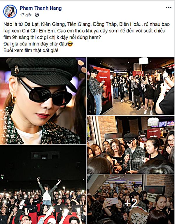 Chơi lớn như fans Thanh Hằng: Xăm thần tượng lên người, bao nguyên cả rạp chiếu-2