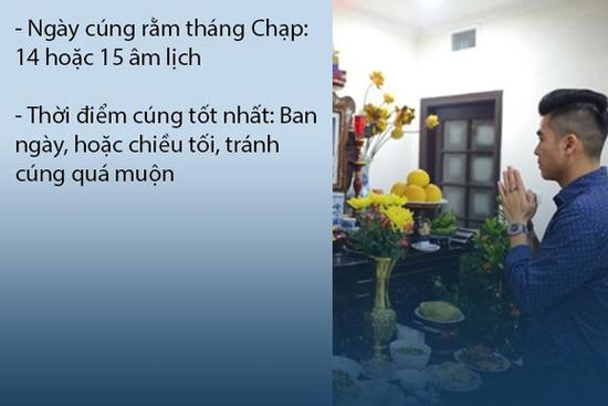 Cúng rằm tháng Chạp năm nay giờ nào tốt nhất, những lưu ý cần nhớ khi chuẩn bị đồ lễ