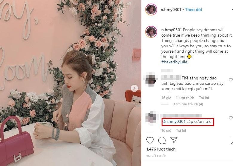 Phản ứng của cô chủ tiệm nail giữa tin đồn qua tết sẽ tổ chức đám cưới với Quang Hải-4