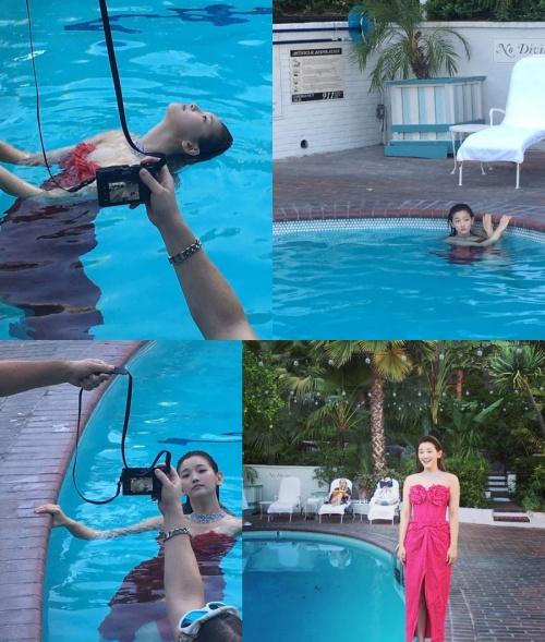 Ảnh hậu trường của sao nữ phim 18+ gây nghẽn mạng-5