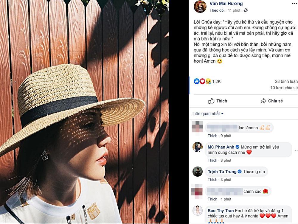 Văn Mai Hương tái xuất sau vụ lộ clip nóng: Cảm ơn những gì đã qua để tôi được sống tiếp-1