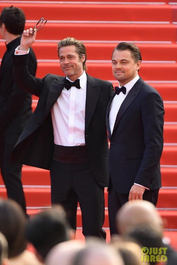 Những lần đứng chung khung hình của Leonardo DiCaprio và Brad Pitt-5