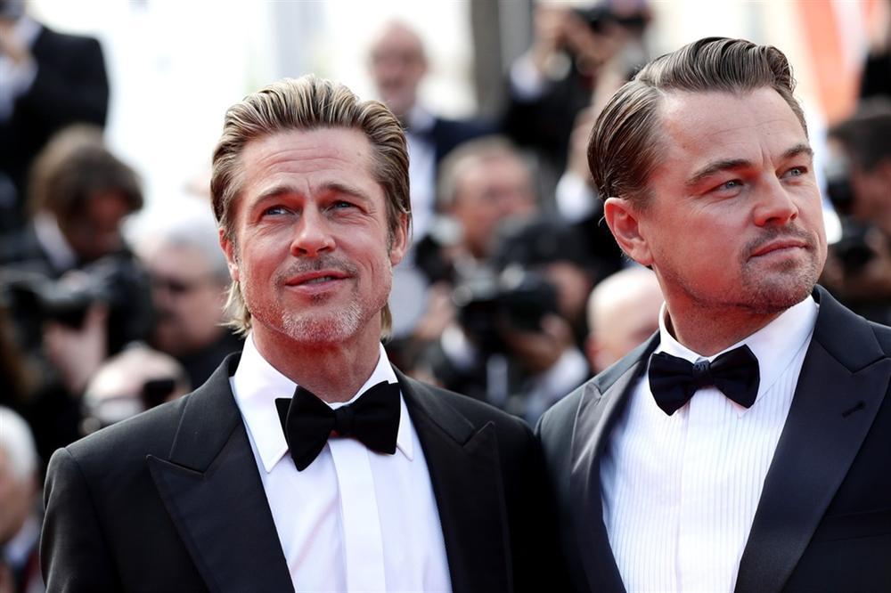 Những lần đứng chung khung hình của Leonardo DiCaprio và Brad Pitt-6