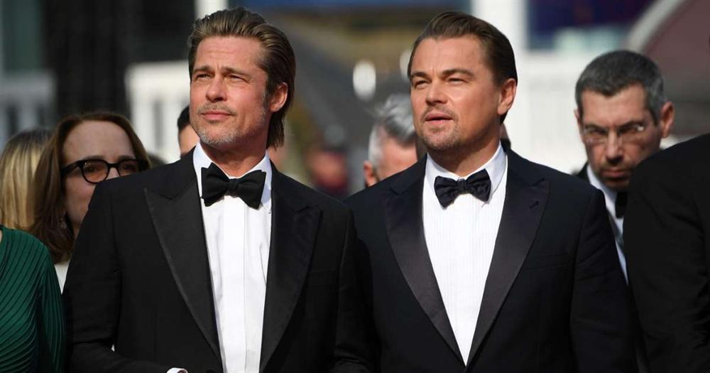Những lần đứng chung khung hình của Leonardo DiCaprio và Brad Pitt-7