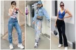 Tiểu Vy lộ vóc dáng gầy gò - Diệu Nhi lên đồ phá cách với outfit họa tiết hoạt hình