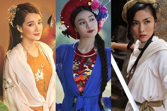 Ninh Dương Lan Ngọc, Nhã Phương và dàn mỹ nhân Việt đọ sắc trong tạo hình cổ trang