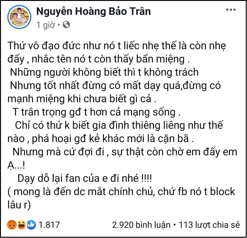 Chị gái Bảo Trân và ca sĩ Bằng Cường đồng loạt thả tym, giật status sau lời tố Nam Em phá hoại gia đình-3