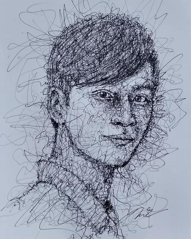 10X khắc họa dàn diễn viên Mắt biếc bằng các nét vẽ nguệch ngoạc-5