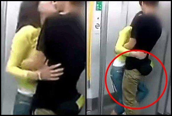 Thoải mái ôm hôn ở tư thế nhạy cảm ngay trên tàu điện ngầm, cặp đôi hứng chỉ trích dữ dội-1