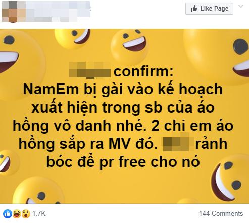 Showbiz gì cũng có thể: Nam Em bị nghi là nạn nhân trong kế hoạch tiến thân vào Vbiz của nữ ca sĩ vô danh-1