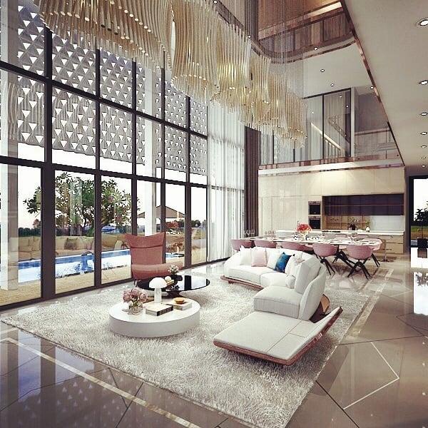 Choáng ngợp với không gian sang chảnh trong biệt thự 2 triệu đô vừa xây của Ngọc Trinh-2