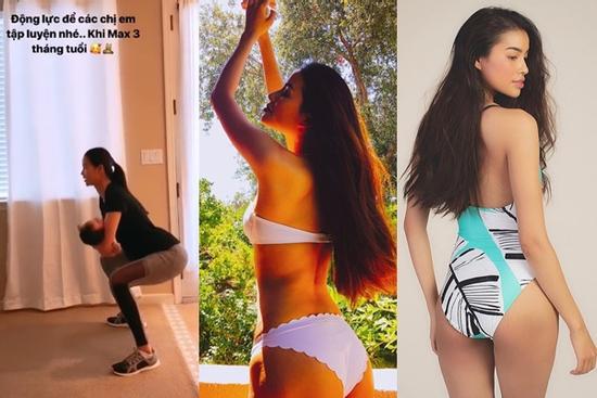 Phạm Hương chia sẻ bí kíp để có vòng 3 săn chắc và 'căng đét' sau sinh