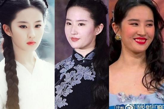 Hành trình nhan sắc ngày càng phát tướng, mặt ngấn mỡ, da lão hóa của Lưu Diệc Phi