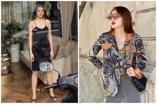 Kỳ Duyên mặt đơ, cứng đờ làm ma-nơ-canh đứng sau cửa kính khiến người qua đường vừa sợ vừa buồn cười