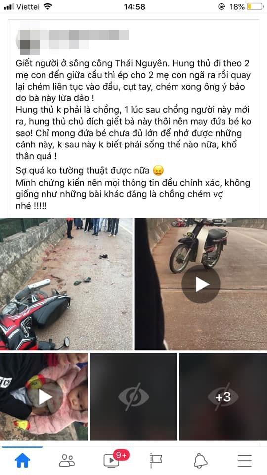 Kinh hoàng gã đàn ông ép xe 2 mẹ con ngã nhào, lao vào chém mẹ tới tấp mặc đứa bé gào khóc-4