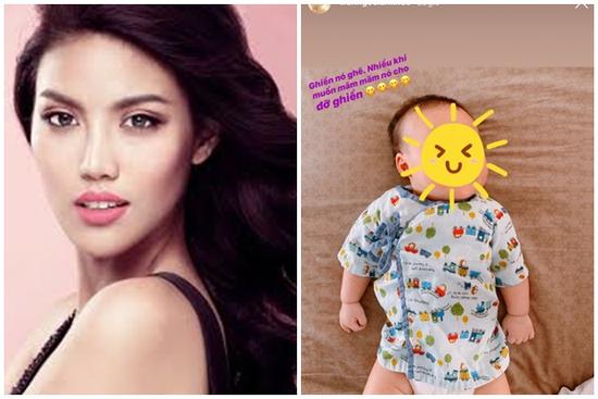 Lan Khuê cuồng con đến mức chỉ muốn 'măm măm cho đỡ ghiền'